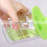 Creative Candy-colored Lids Food Grade Silicone Lid Seal Leak-proof Lid Multi-use Non-toxic Glass Lid thumbnail-2