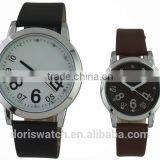 Express Hot Selling 2015 Brand Watches for Young People, Leather Watch Strap Couple Lover Wrist Watch at Cheap Wholesale thumbnail-1