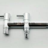 Chrome Brass Washing Machine Double Taps Mop Pool Sink Tap Wall Mount Bathroom Accessory 0733 thumbnail-1