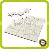 China factory sublimation jigsaw puzzle mdf for heat transfter