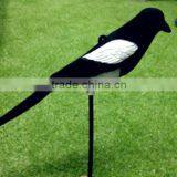 Supply Flocked Plastic Magpie Hunting Decoys Bird Decoys for Outdoor Hunting thumbnail-1