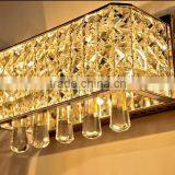 Simple Contemporary Creative Rectangle Crystal Wall Lamp Lighting Bedroom, Corridor Light thumbnail-4