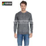Men Grey Plain Cashmere Sweater, Men Roll Neck Cashmere Sweater thumbnail-1