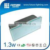 3 Years Guarantee Rgb Color Changing IP67 Waterproof RGB Led Paving Stone Lights Glass Bricks