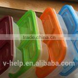 Bento Lunch Box Containers Food Portion Control Reusable BPA-Free