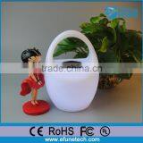 Wireless Remote Control Rgb Color Changing Illuminated Led Lamp With Bluetooth Speaker