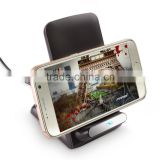 Portable Qi Wireless Charging Pad Dock Cradle For Qi-Enabled Devices