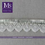 Fine Quality Multi Color Tassel Wholesale Jacquard Polyester Flower Fringe Trim thumbnail-1