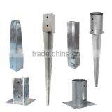 Hot Dipped Galvanzied Steel Fence Post Holder 750 mm Spike Support 750 mm Metal Shake3" thumbnail-3
