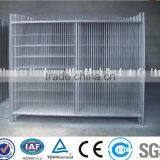 Temporary Metal Fence/hot Dipped Galvanized Welded Wire Mesh Fence With Pipe Frame thumbnail-2