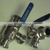 Sanitary Three Ways Ball Valve(Electric and Pneumatic) thumbnail-6