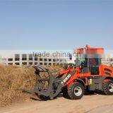 Chinese Wheel Loader With Wooden Forkers