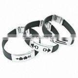 Pretty and Fationable One Inch Wide Silicone Bracelet, China thumbnail-1