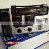 AM FM Bands radio dynamo power radio portable hand crank radio