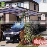 2 Car Double Aluminum Metal Prefab Garage Car Sun Shade Patio Cover Carport for Motorcycle thumbnail-4