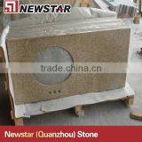 Newstar Desert Gold Granite Vanity Top thumbnail-1