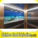 Top Grade Stainless Steel Interor Design Elevator Cabin Decoration thumbnail-6