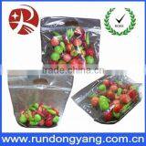 Transparent Plastic Stand up Pouch and Zipper Pouch Fruit Bag thumbnail-4