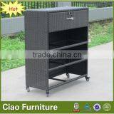 Furniture Partition Rattan Living Room Cabinets thumbnail-3