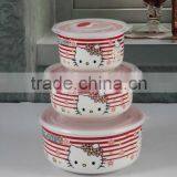 Porcelain&Ceramic Hello Kitty Fresh Bowl Set