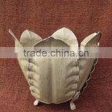 Antique Flower Vase,Iron Metal Flower Vase,Colored Flower Vases,Designer Flower Pots thumbnail-1