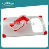 Cheap Custom Color Food Grade Rectangle Plastic Cutting Board With Strainer thumbnail-2