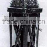 Decorative Round White Metal Led Lantern thumbnail-5