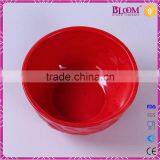 Ceramic Red Glazed Wedding Gift Decorative Bowls thumbnail-4