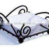 Wrought Iron Flat Napkin Holder thumbnail-1