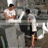 Jianfa Stone Factory Produced Flamed G687 Granite Veneer Panels up 15 Years thumbnail-4