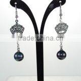 Crown Alloy Shell Earring thumbnail-1