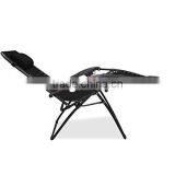 Durable Metal Black Folding Zero Gravity Chair Patio thumbnail-2