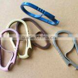 TK-1773 Outdoor Edc Tool Multi-function Titanium Alloy Quick Release Anti-lost Carabiner Bottle Opener thumbnail-5