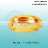 Gold Varnish Ashtray Tin thumbnail-1