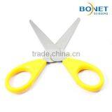 SSC0002 FDA Certificated 4-1/4" Economic Colorful Plastic Student Rounded Point Scissors Set 3ps thumbnail-6