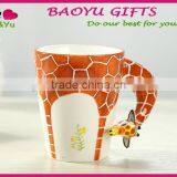 Creative Painting 3d Mug Ceramic Coffee Cup & Ceramic Mug Cup thumbnail-1