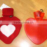 Factory Supply Directly Hot Water Bottle With Knitted Cover thumbnail-1