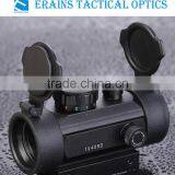 Erains TAC Optics New Airsoft Tactical Dual Rails Fitting Combat 1x40 Red Green and Blue Aiming Dots Tactical Red Dot Sight