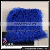 CX-D-04G Elegant Mongolian Lamb Fur Pillow Cover Cases thumbnail-5