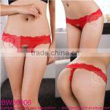 Sexy Red Open Front Panties Thong thumbnail-1