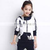 AS-605G Girls Clothing Sets for Kids Sports Tracksuits Infant Active Tops+Pants Suit Teenager Clothes Set Children Costumes thumbnail-5