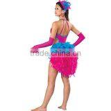 Dance Dress Latin Dress Skirt,latin Dance Dress Woman, thumbnail-2
