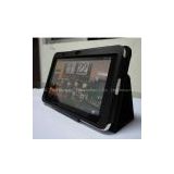 New-arrival leather case for HTC Flyer 7 inch tablet---Paypal accepted