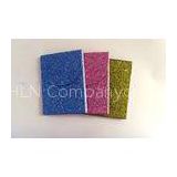 3x4 Mini Memo Note Pads with stylish design glitter finish cover and hook and loop closure