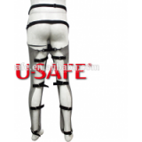 Stainless Steel Mesh Legging U-Safe Metal Mesh Legging Chainmail Legging Split Leg Safe thumbnail-2