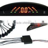 CAR Assistant Parking Sensor With Original Flat 4 Sensors and LED Monitor Parking System thumbnail-5