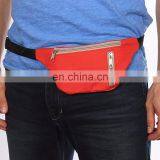 Multi-Use Two Zipper Cell Phone Pocket Travel Simple Fanny Pack PU thumbnail-3