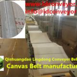 corrugated cardboard canvas belt