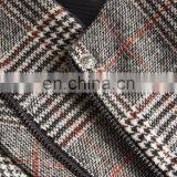 Fashion Black And White Brushed Check Jaket Zip Up Casual Jacket Top Women Clothing thumbnail-4