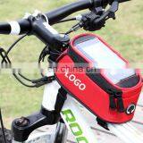 Waterproof 5.5" Bike Bicycle Cycling Frame Pannier Front Tube Phone Bag thumbnail-3
